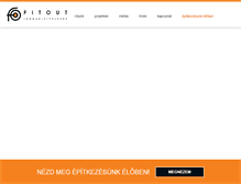 Tablet Screenshot of fitout.hu